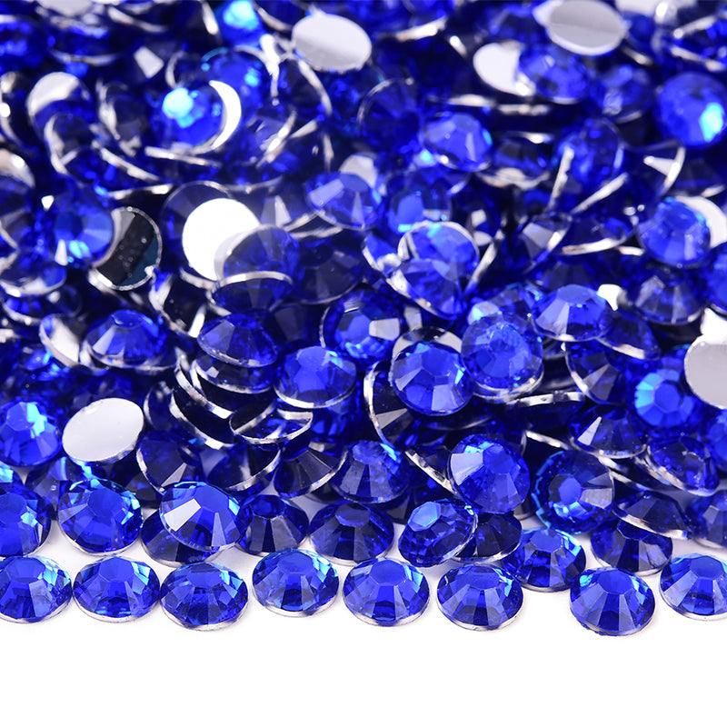 Sapphire Resin Rhinestones