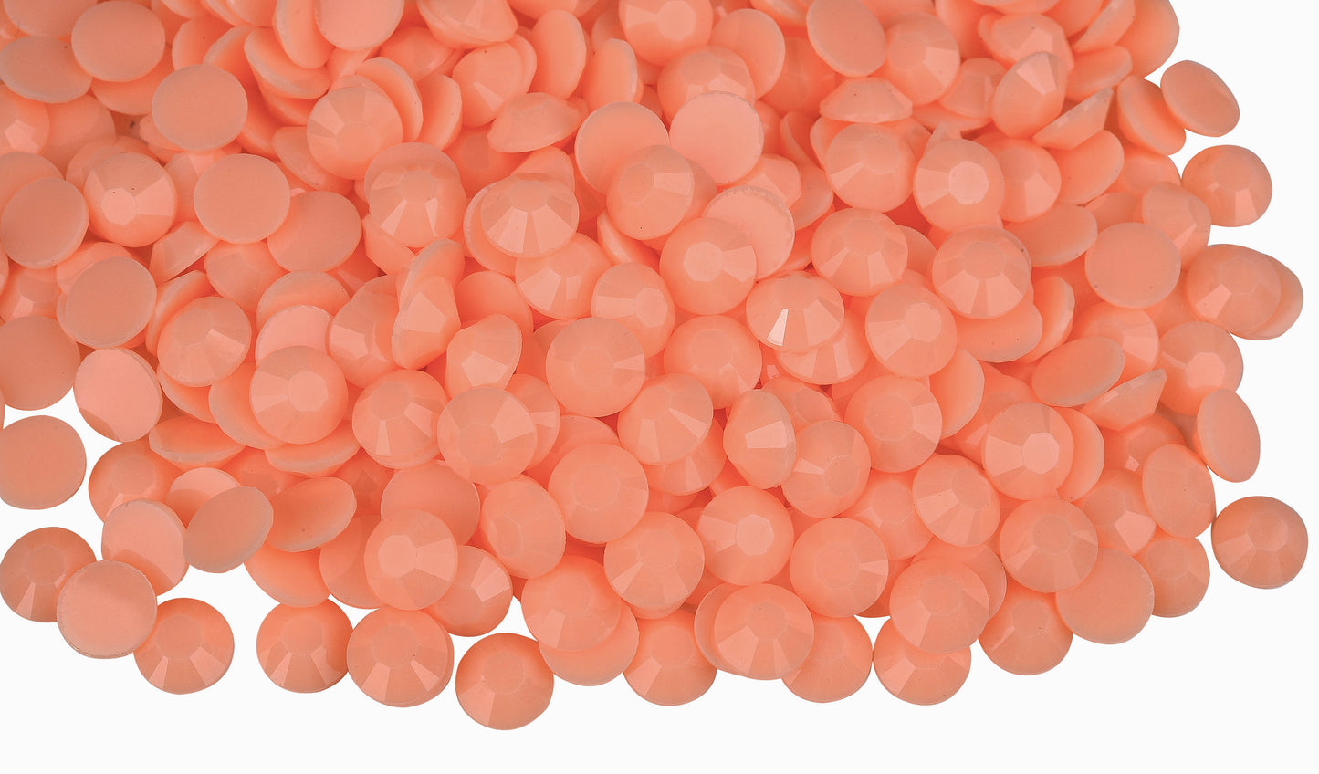 Macaroon Hyacinth Solid Resin Rhinestones