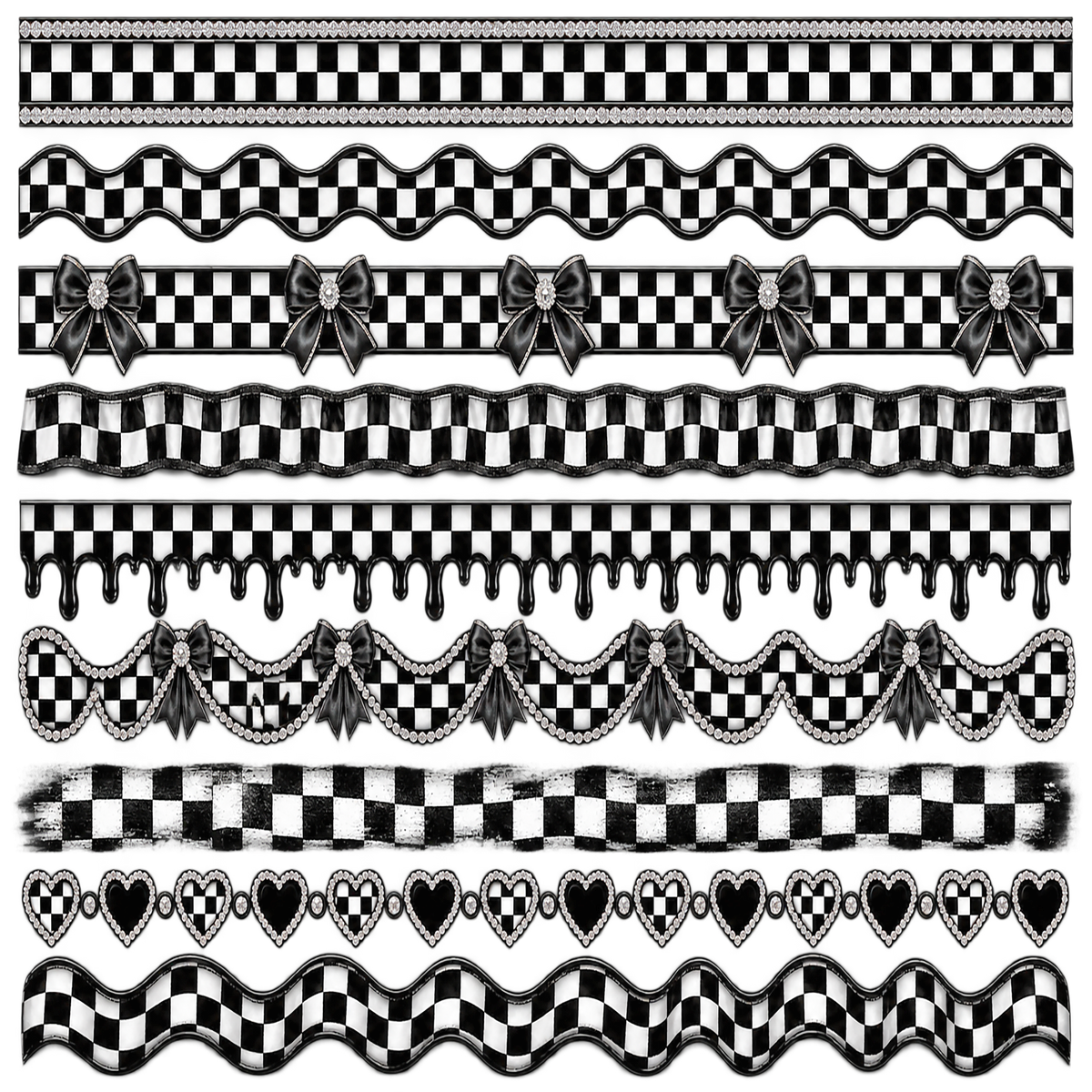 Black N White Borders