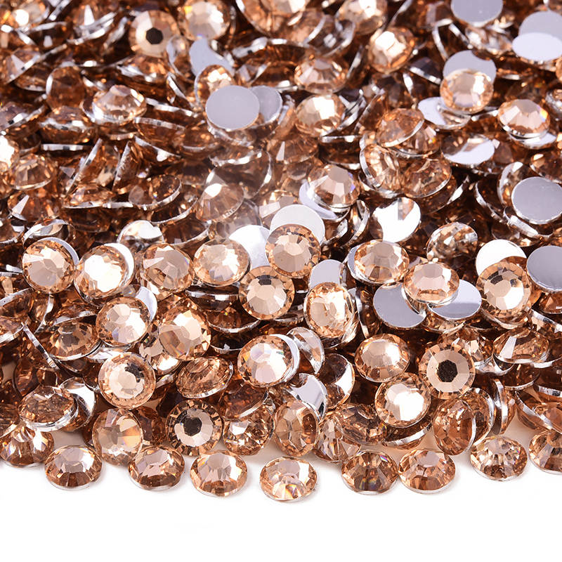 Champagne Resin Rhinestones