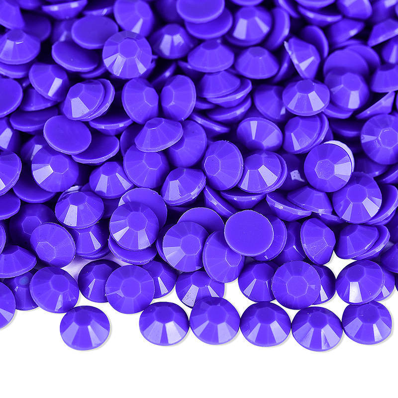 Sapphire Solid Resin Rhinestones