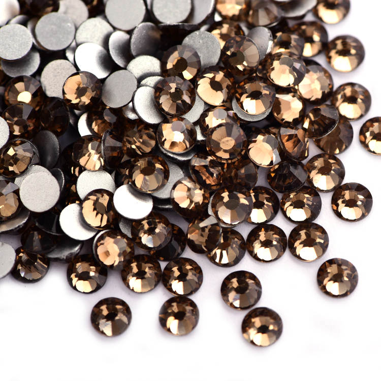 Dark Coffee Resin Rhinestones