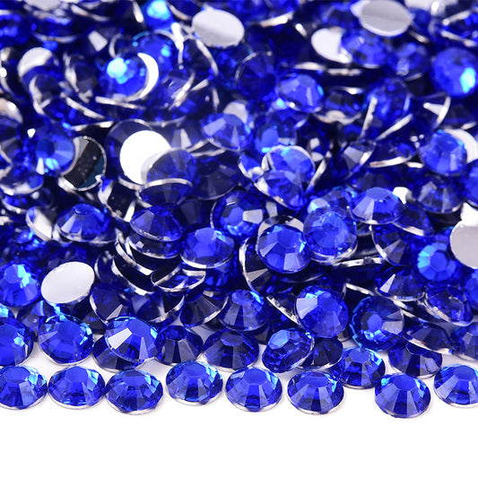 Sapphire Resin Rhinestones