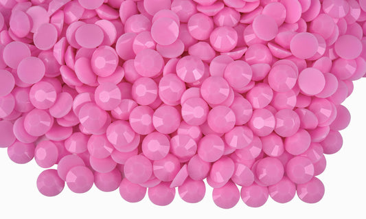 Macaroon Rose Solid Resin Rhinestones