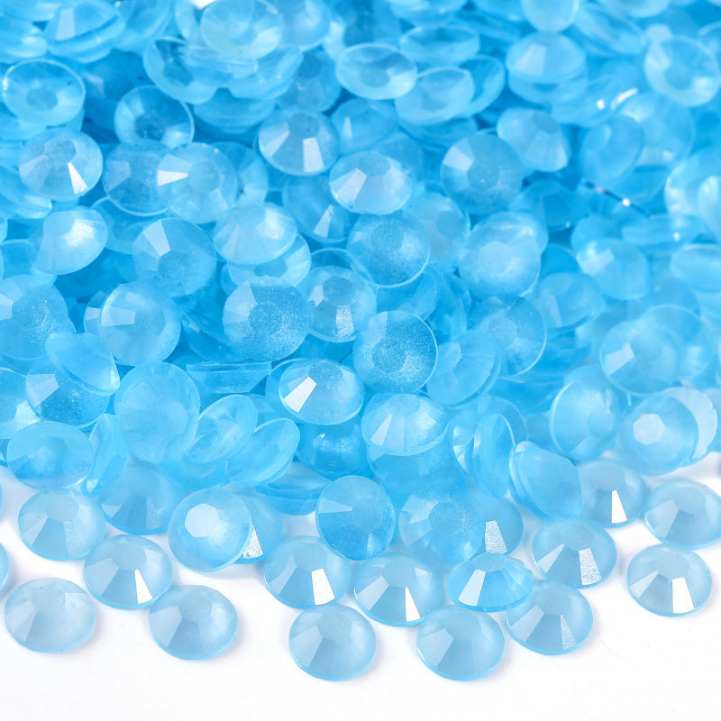 Aquamarine Glow in the Dark Resin Rhinestone
