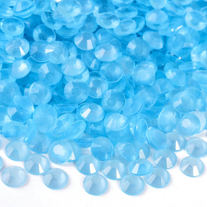 Aquamarine Glow in the Dark Resin Rhinestone