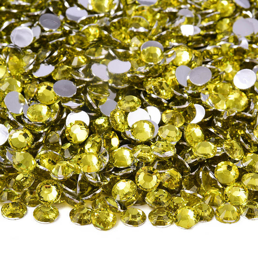 Citrine Resin Rhinestones