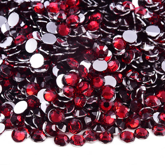 Dark Siam Resin Rhinestones