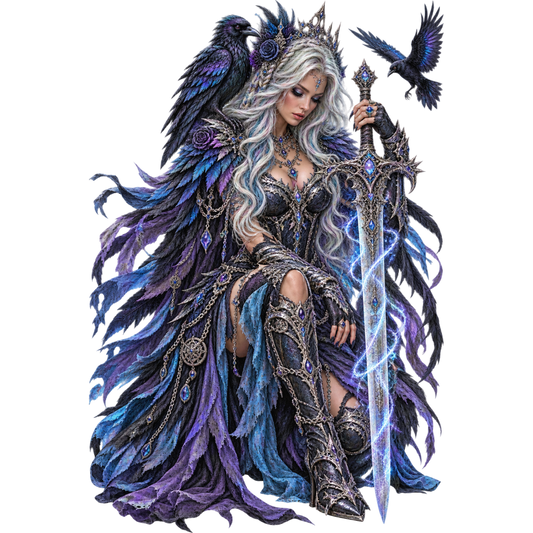 Fantasy Warrior Raven UVDTF