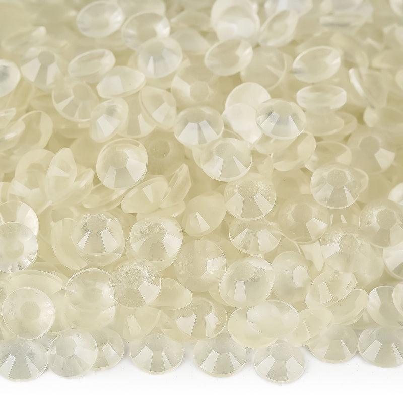 Clear Glow in the Dark Resin Rhinestone