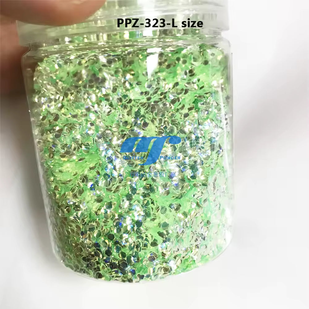 3D Bubble Glitter 4 oz BOTTLES