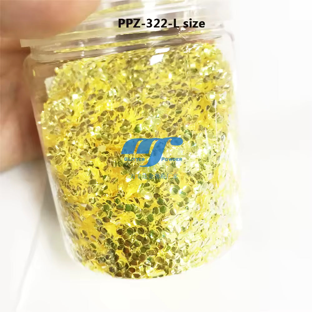 3D Bubble Glitter 4 oz BOTTLES