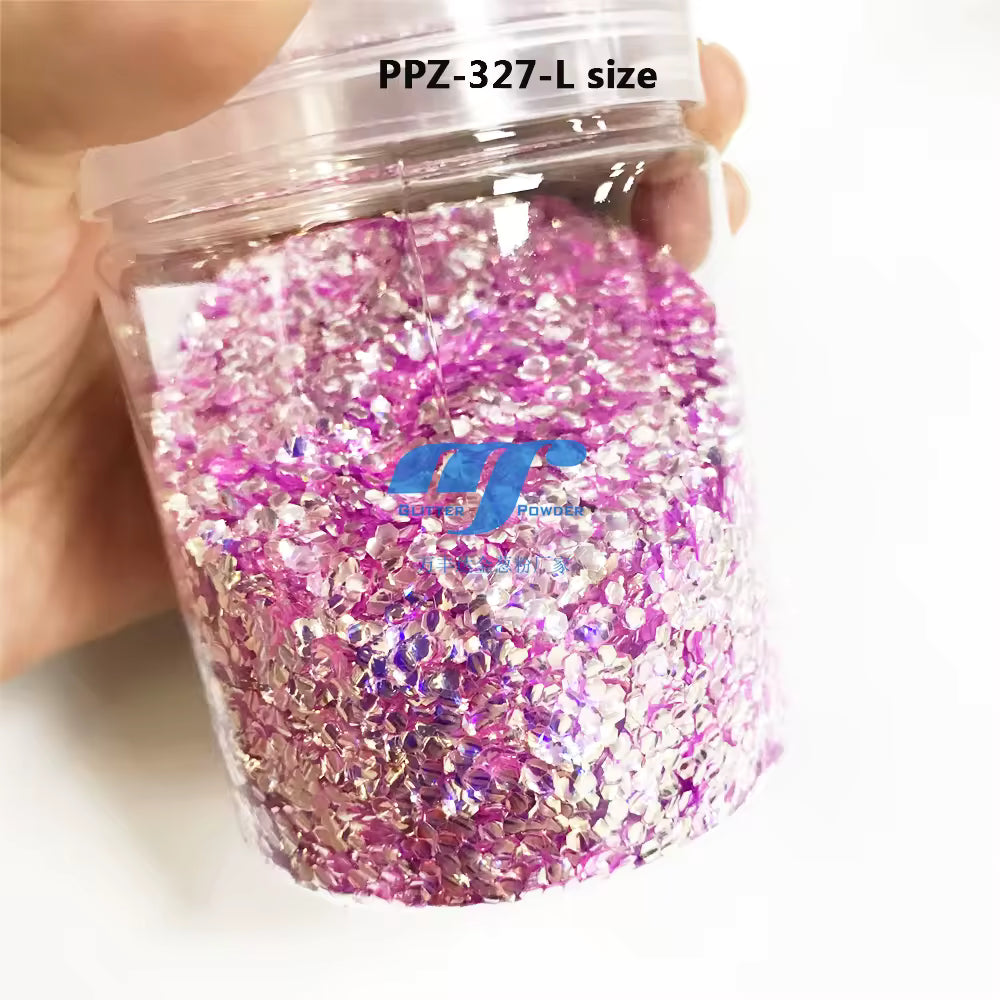 3D Bubble Glitter 4 oz BOTTLES