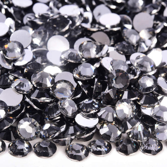 Black Diamond Resin Rhinestones