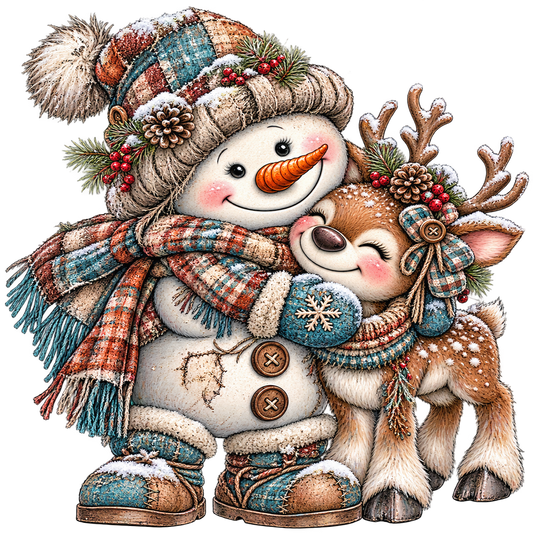 Snowman Deer