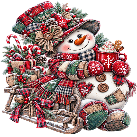 Snowman Sleigh 5