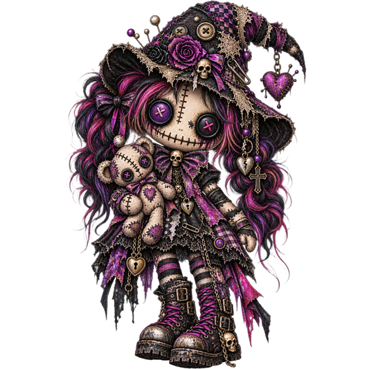 Gothic Rag Doll Girl