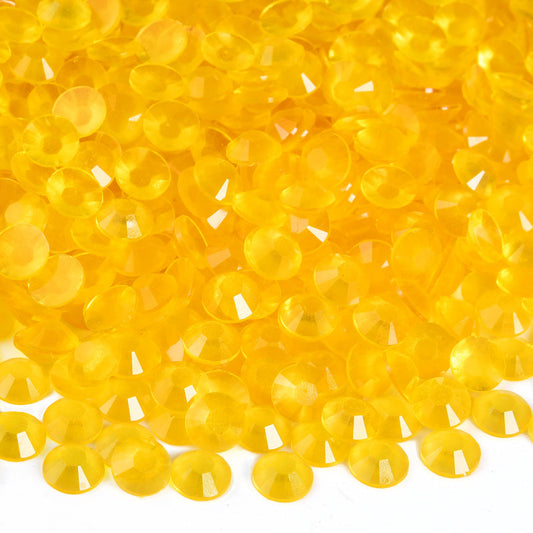 Topaz Glow in the Dark Resin Rhinestone
