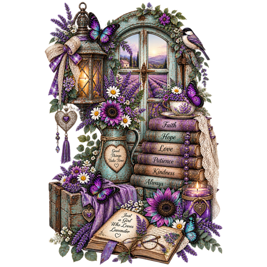 Lavender Faith & Hope 4x4