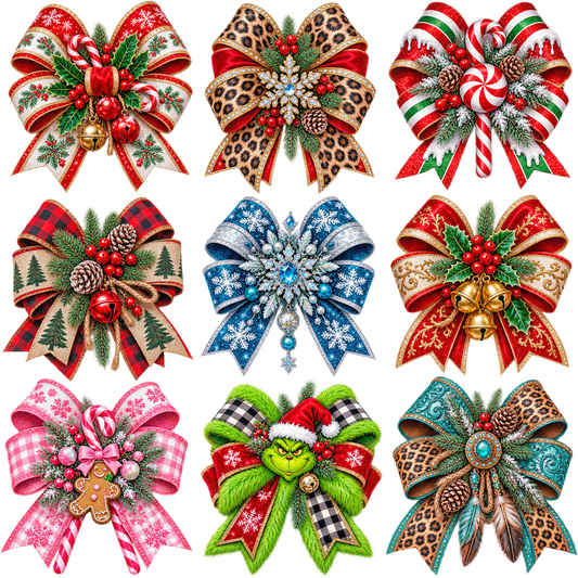 Bows Christmas 33
